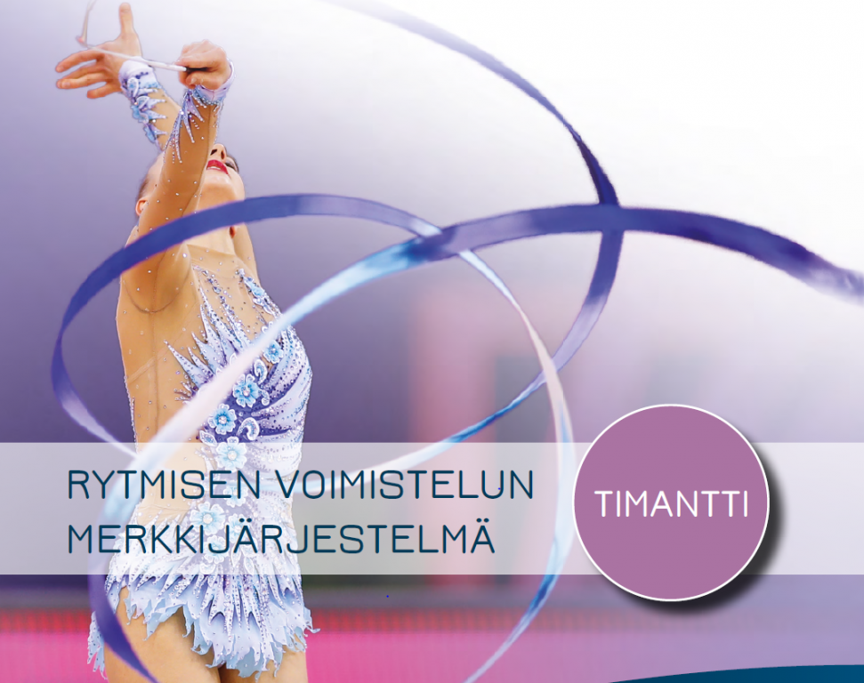 Rytmisen voimistelun Timanttimerkki-logo